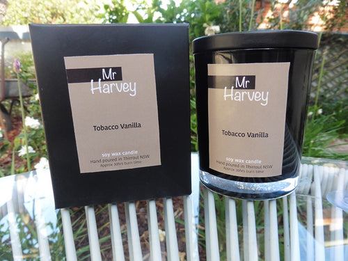 Tobacco Vanilla - Glass Jar with Lid